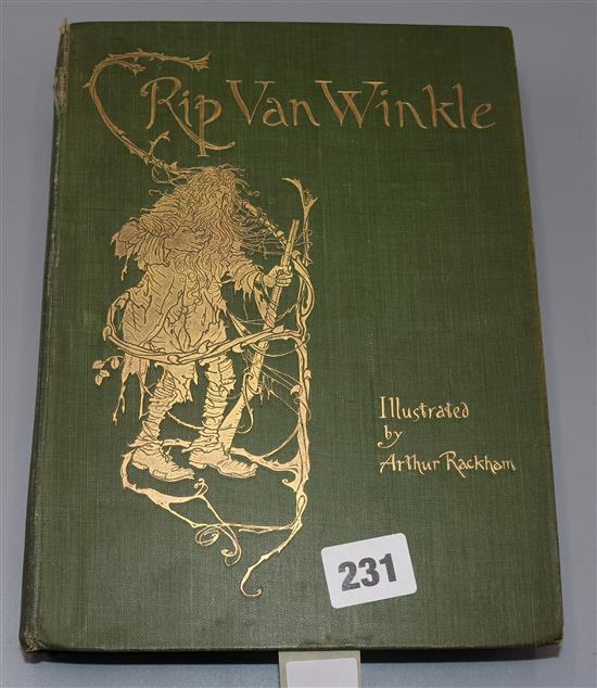 Rip Van Winkle, illustrated by Arthur Rackham